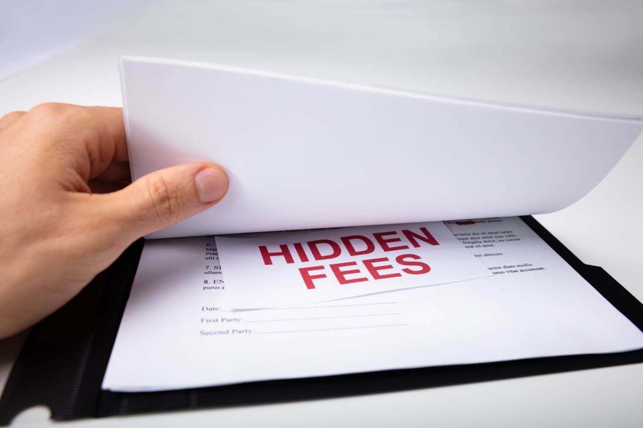 How to detect hidden fees